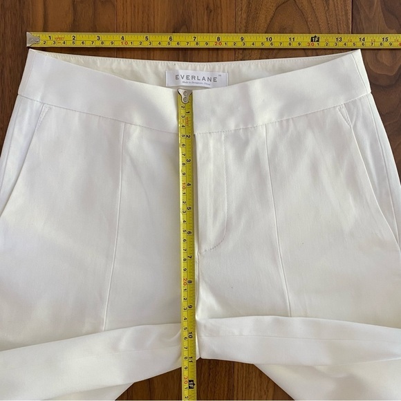 NWOT Everlane Limited Release: The Wide Leg Structure Pant White - Picture 14 of 16